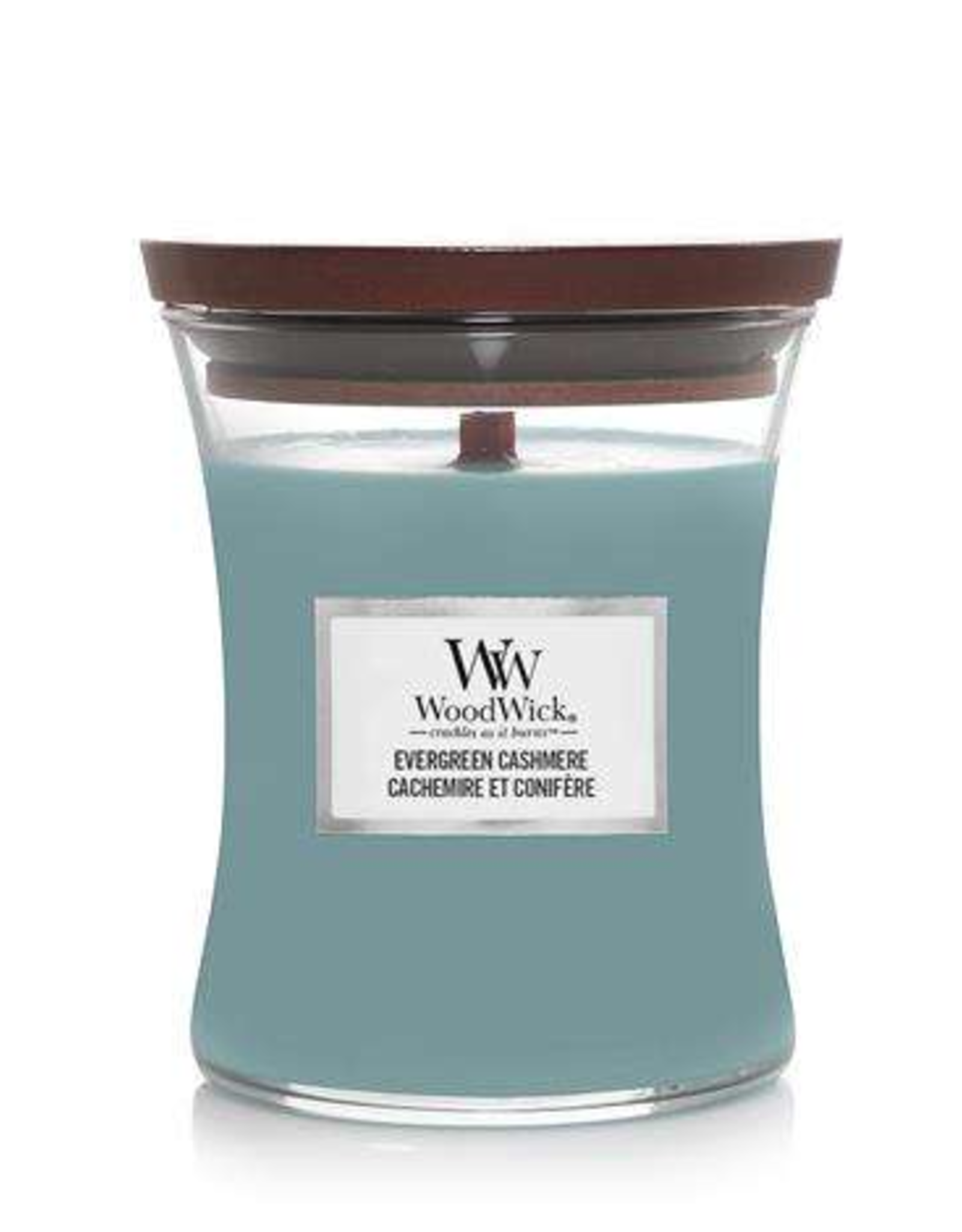 WoodWick Kaars WoodWick "Evergreen Cashmere" medium - WoodWick