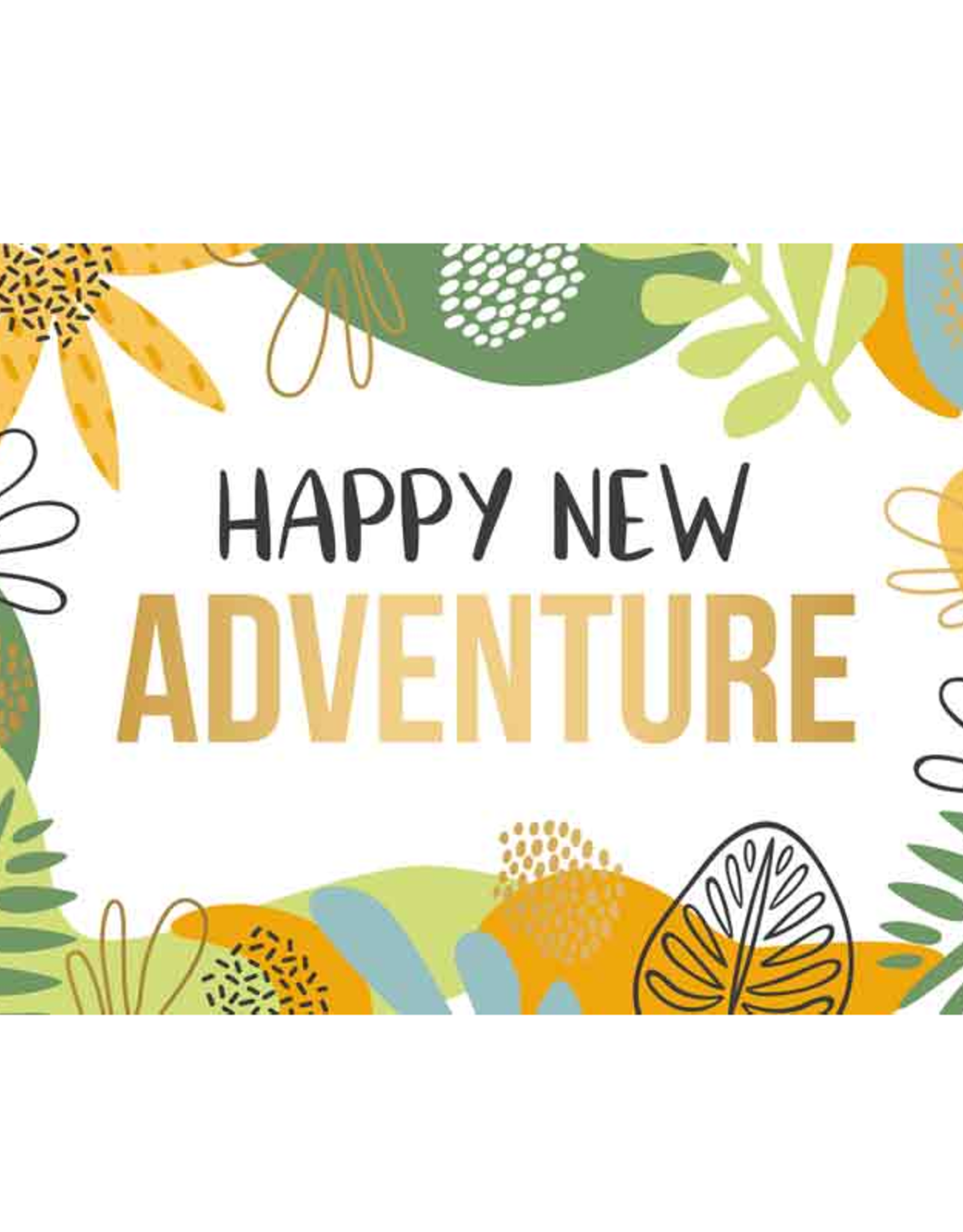 Happy New Adventure - Wenskaart Daisy