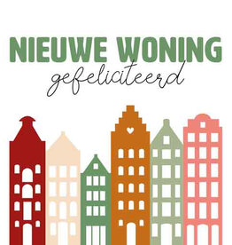 Nieuwe Woning - Wenskaart Liefs