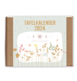 Tafelkalender 2024 inclusief de maanstanden