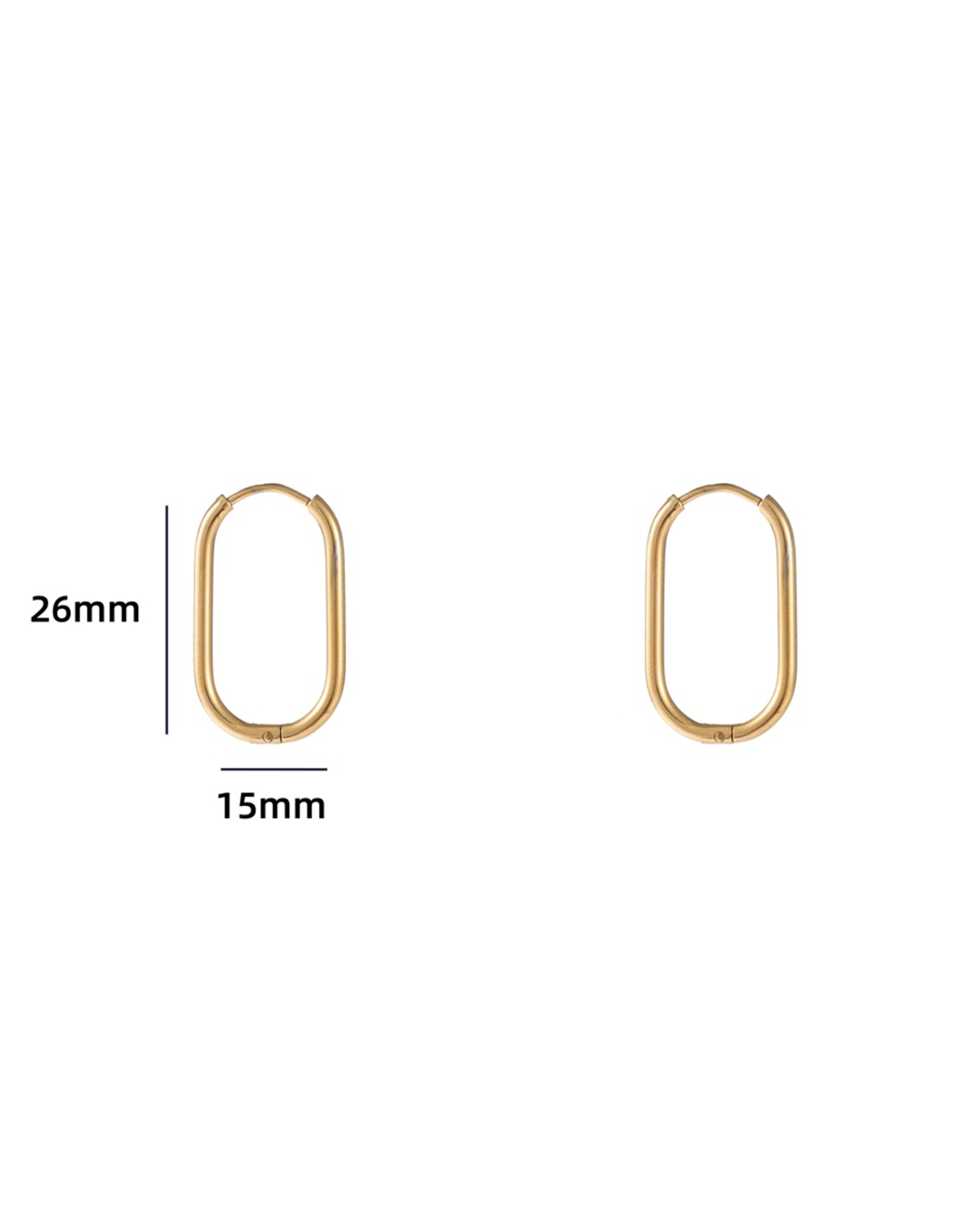 Oorbellen (E3962-2) goud - Day&Eve.