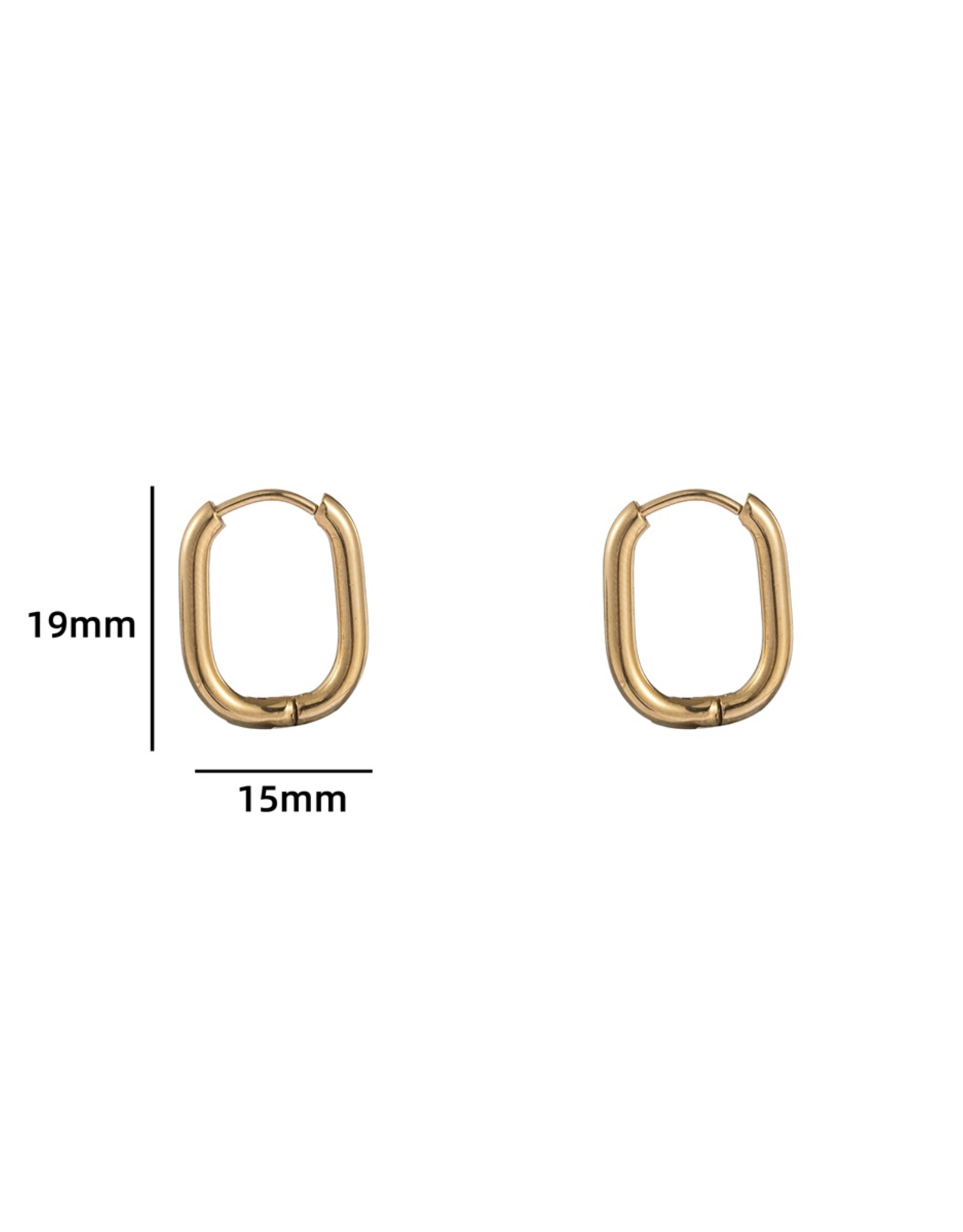 Oorbellen (E3964-2) 14K goud - Day&Eve.