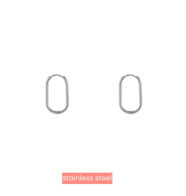 Go Dutch Label Oorbellen (E3962-1) zilver - Day&Eve.