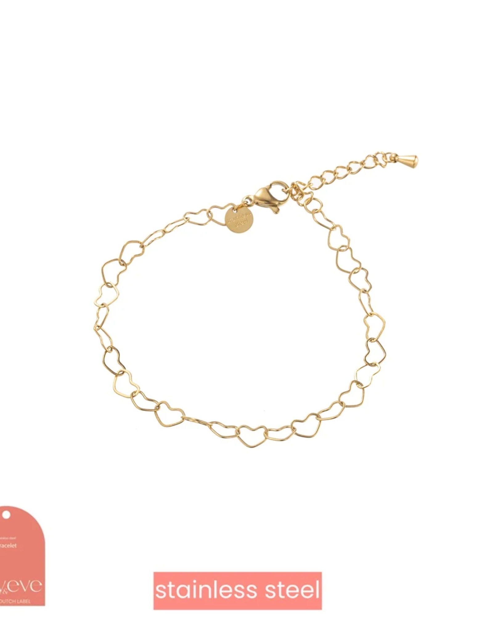 Day & Eve by Go Dutch Label Armband (B3892-2) 14K goud - Day & Eve by Go Dutch Label