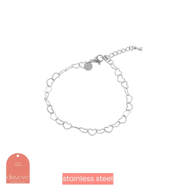 Go Dutch Label Armband (B3892-1) zilver - Day&Eve.