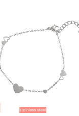 Go Dutch Label Armband (B2227-1) zilver - Day & Eve by Go Dutch Label