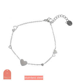 Day & Eve by Go Dutch Label Armband (B2227-1) zilver - Day & Eve by Go Dutch Label