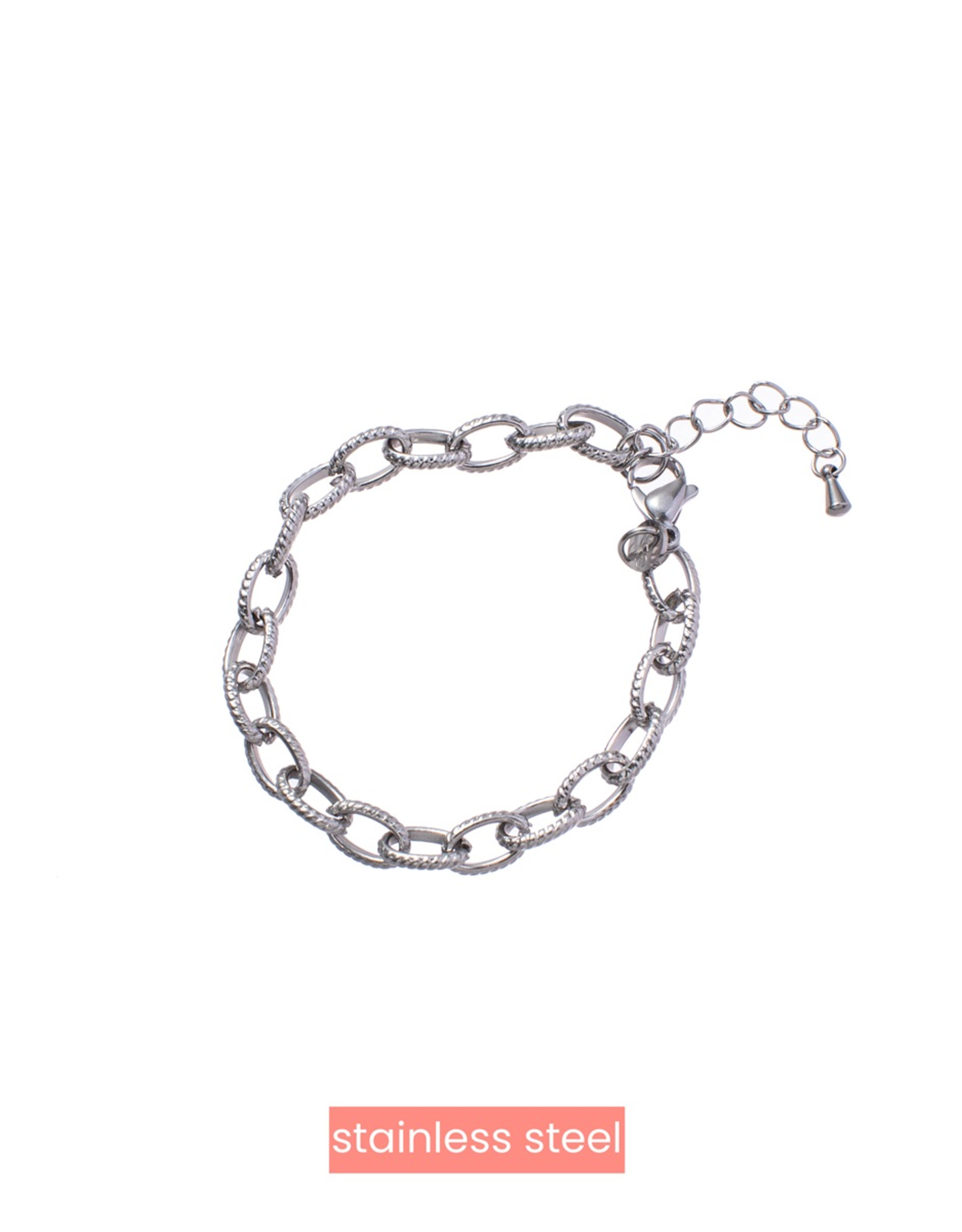 Day & Eve by Go Dutch Label Armband (B3709-1) zilver - Day & Eve by Go Dutch Label