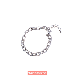 Go Dutch Label Armband (B3709-1) zilver - Day&Eve.