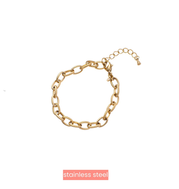 Go Dutch Label Armband (B3709-2) 14K goud - Day&Eve