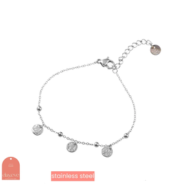 Go Dutch Label Armband (B3201-1) zilver - Day&Eve.