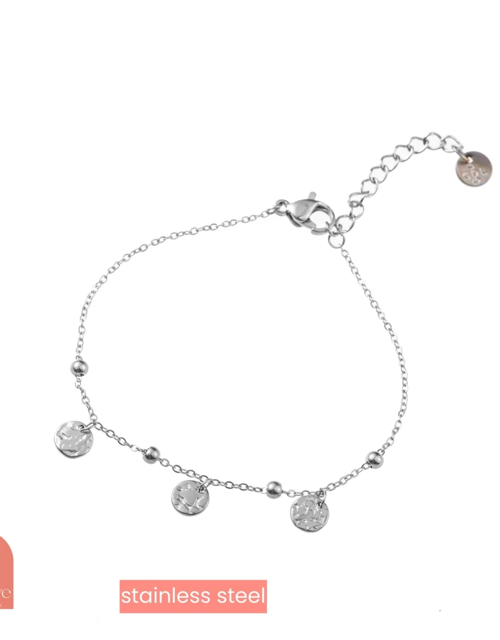 Day & Eve by Go Dutch Label Armband (B3201-1) zilver - Day & Eve by Go Dutch Label