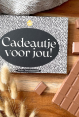 The Big Gifts Chocoladereep "Cadeautje voor Jou" - The Big Gifts