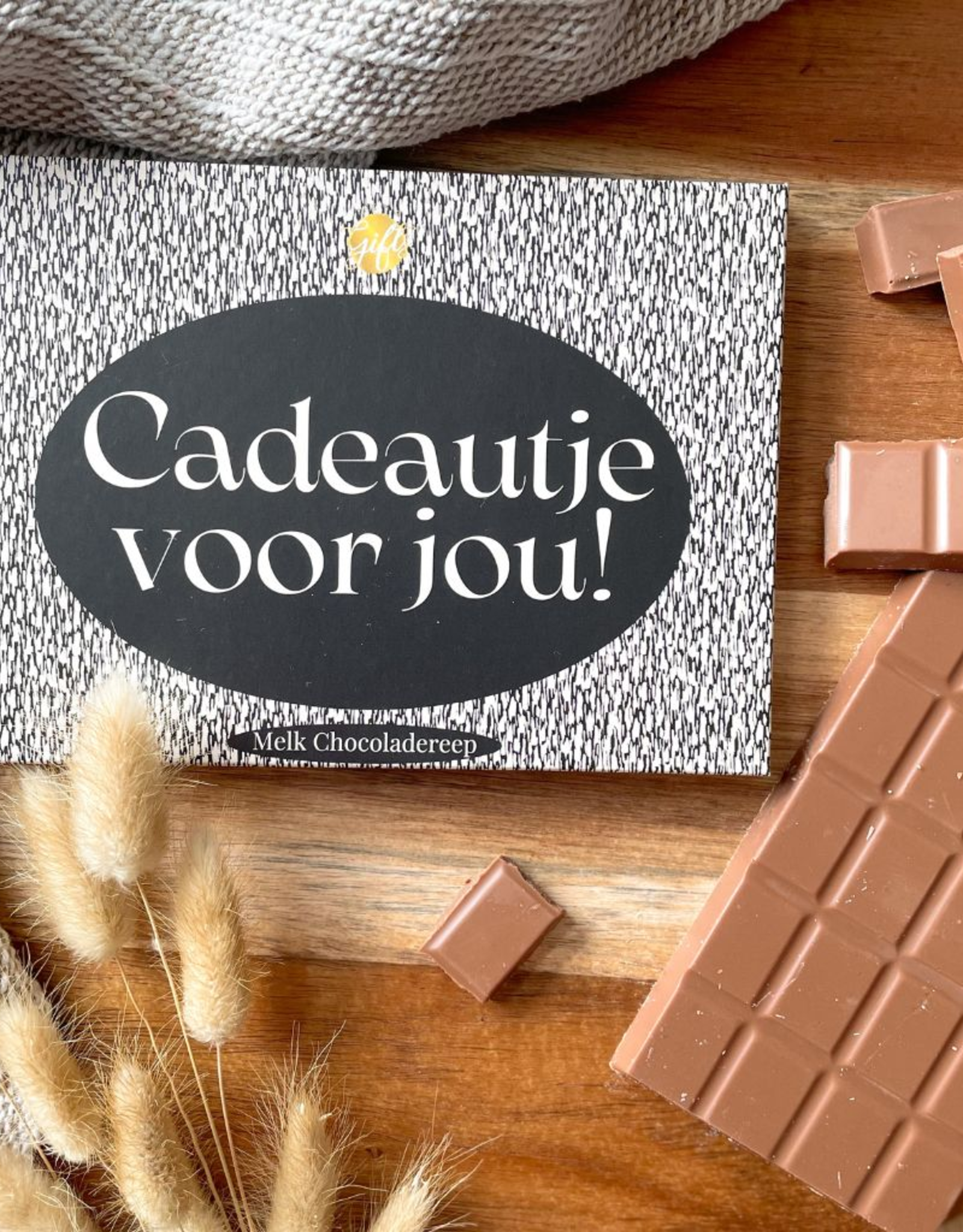 The Big Gifts Chocoladereep "Cadeautje voor Jou" - The Big Gifts