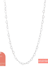 Go Dutch Label Ketting (N3892-1) Zilver - Day&Eve