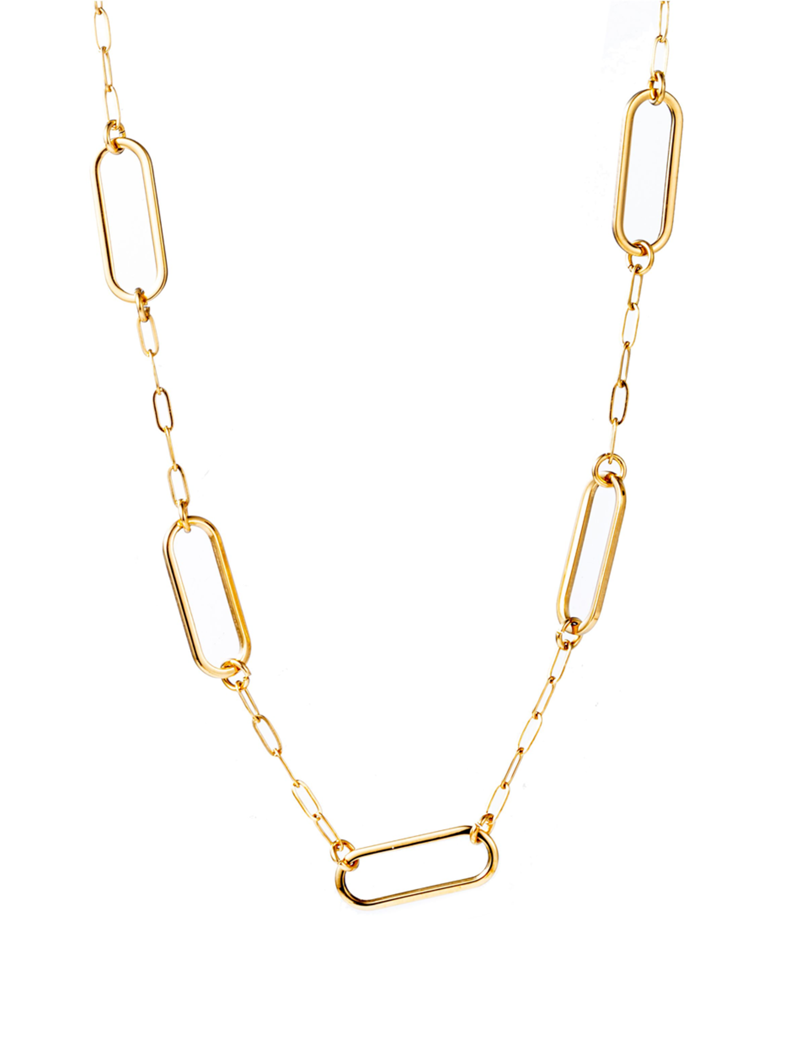 Go Dutch Label Ketting (N2817-2) 14K goud - Day&Eve