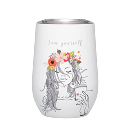 BioLoco RVS Office cup Love Yourself - Bioloco