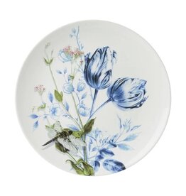 Heinen Delfts Blauw Wandbord Libelle 26,5cm - Heinen Delfts Blauw