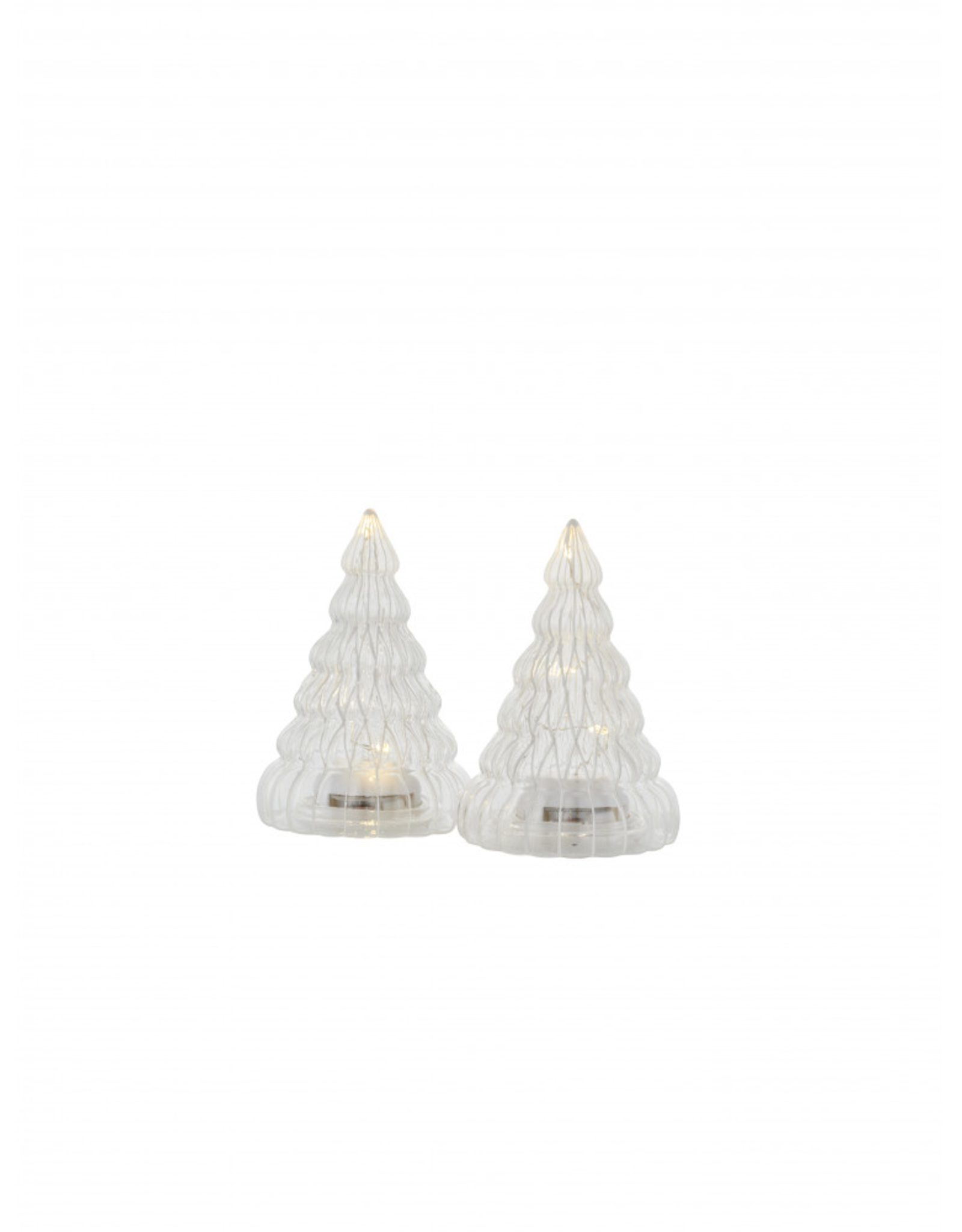 Sirius Lucy Tree 2pcs set H9cm 2x3LED Clear/White - Sirius