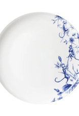 Heinen Delfts Blauw Dinerbord Aapjes Slinger - Heinen Delfts Blauw