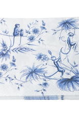 Heinen Delfts Blauw Servetten Aapjes - Heinen Delfts Blauw Heinen Delfts Blauw Servetten Aapjes - Heinen Delfts Blauw