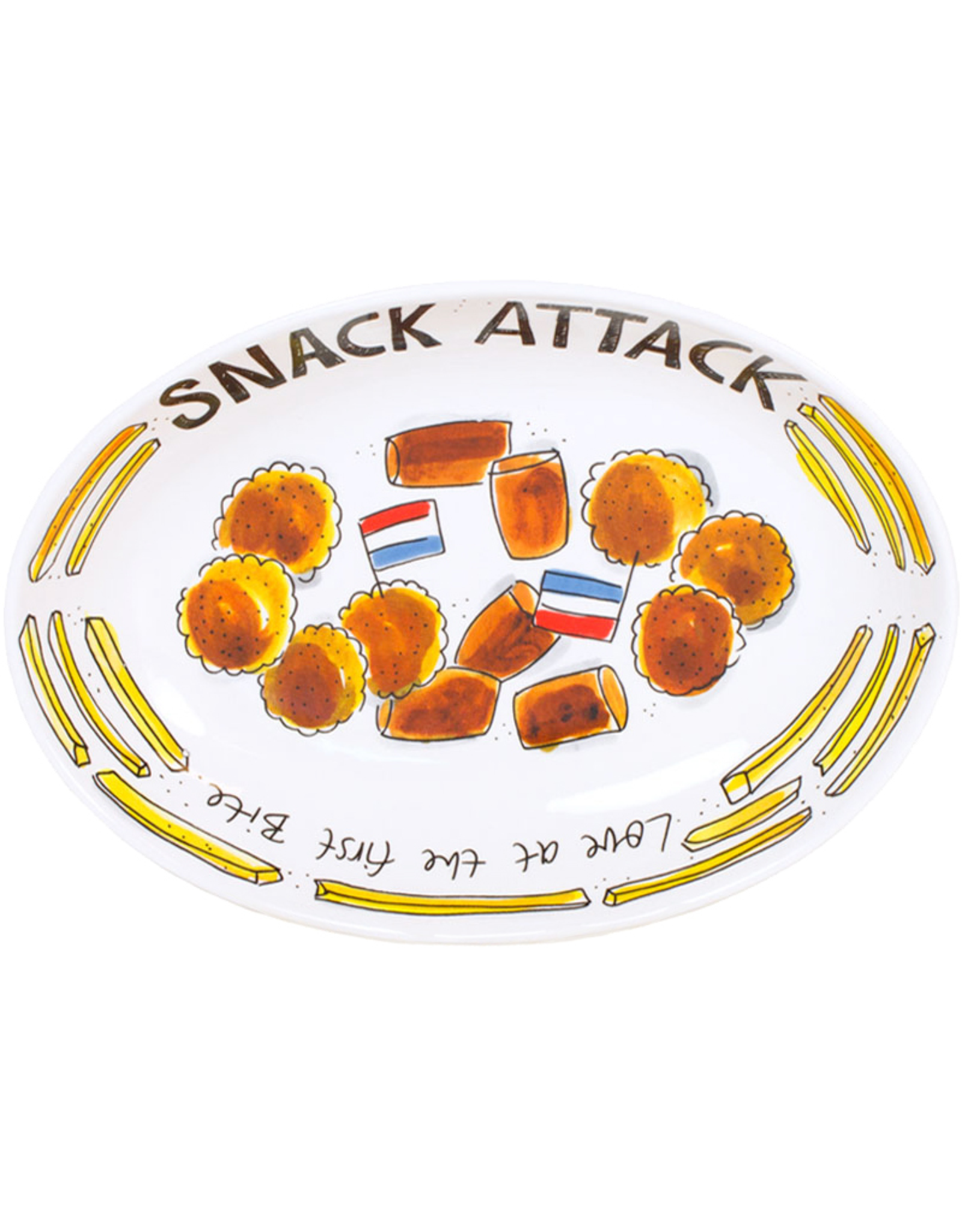 Blond Amsterdam Ovale Schaal "Snack" - Blond Amsterdam