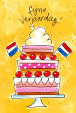 Blond Amsterdam Fijne Verjaardag! - Wenskaart Blond Amsterdam