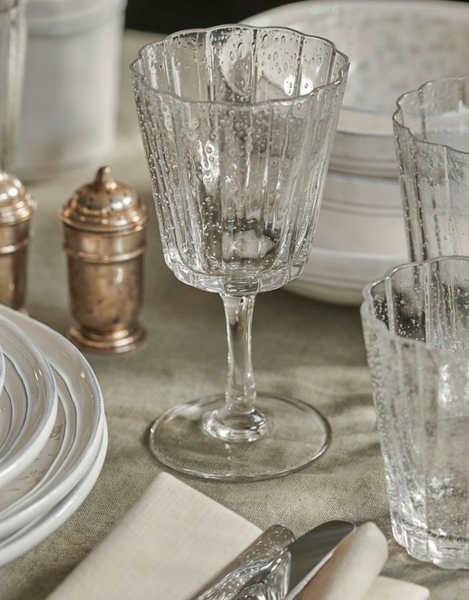 Laura Ashley Wijnglas (witte wijn) Helder 27cl - Laura Ashley