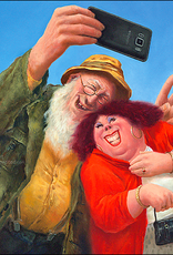 Selfie - Wenskaart Marius van Dokkum