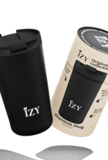 IZY Bottles Thermos Beker 350ml Zwart - Izy Bottles