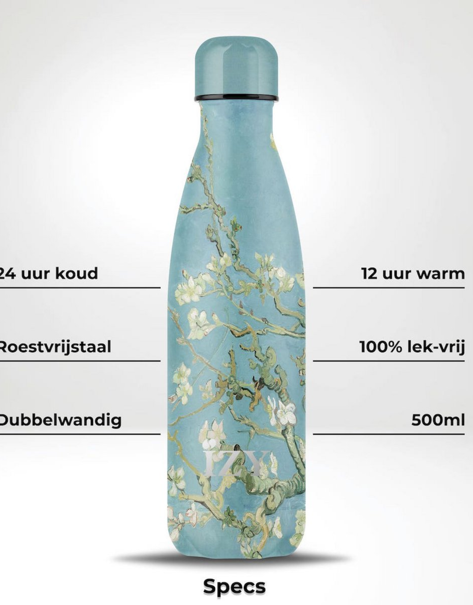 IZY Bottles Thermosfles 500ml Amandel Bloesem - IZY Bottles