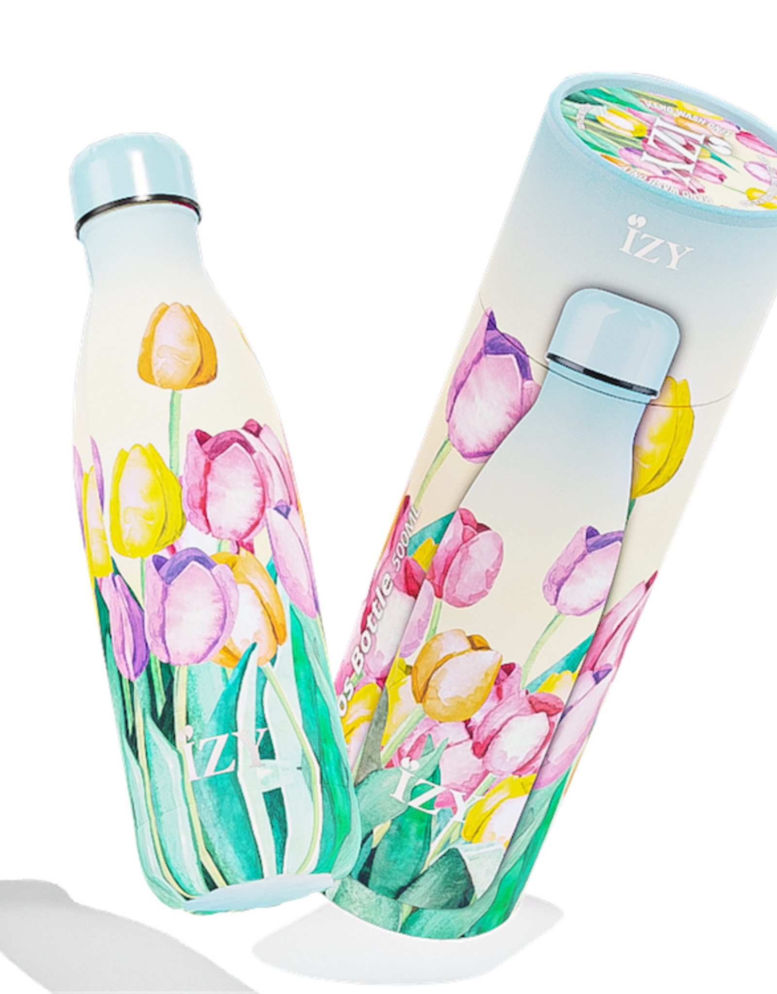 IZY Bottles Thermosfles 500ml Tulpenveld - IZY Bottles