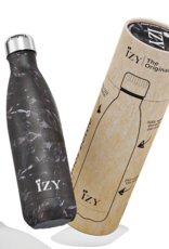 IZY Bottles Thermosfles 500ml Marmer zwart - IZY Bottles