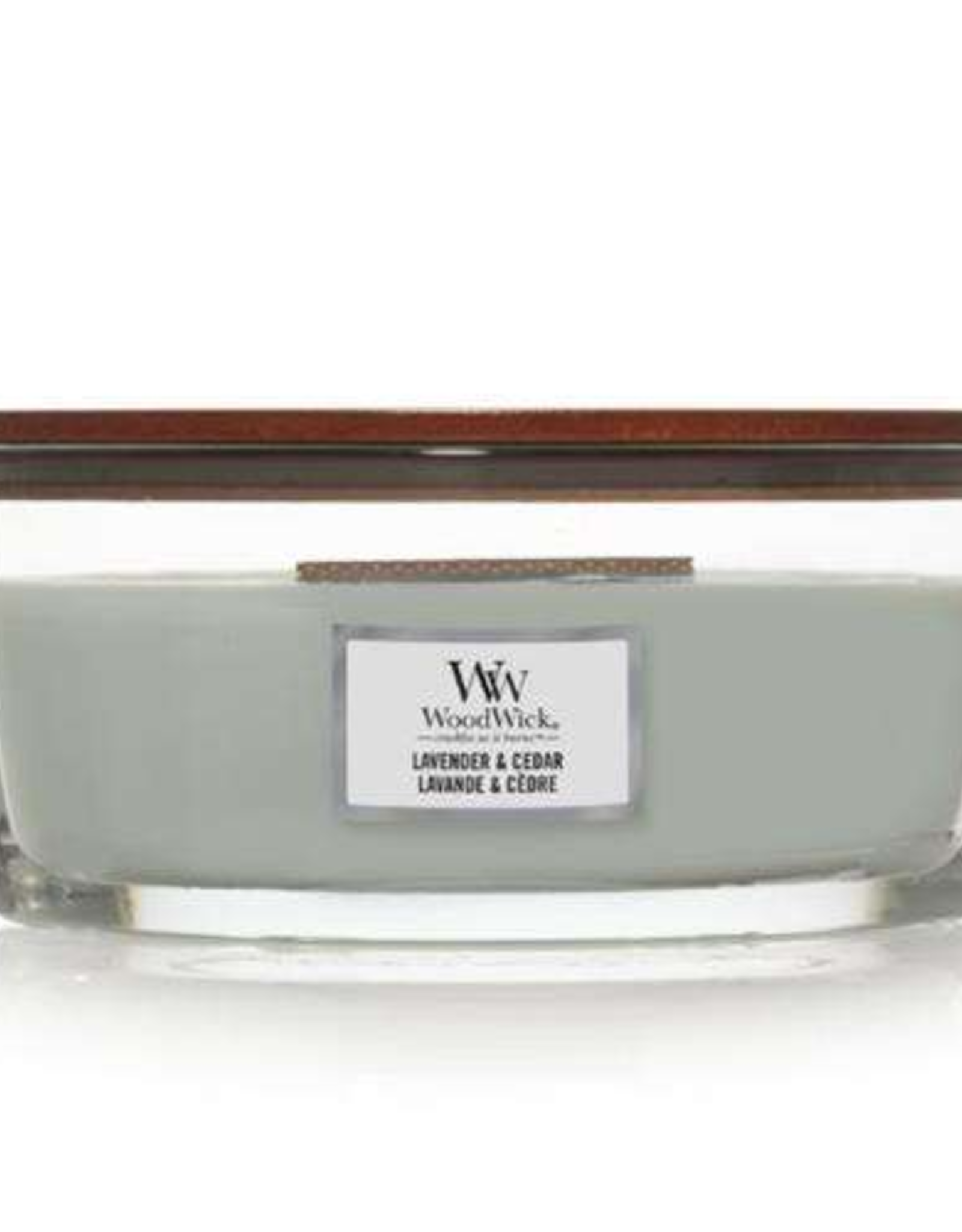 WoodWick Kaars WoodWick "Lavender & Cedar" Ellipse - WoodWick