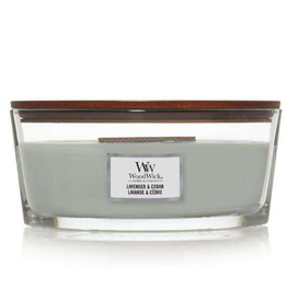 WoodWick Kaars WoodWick "Lavender & Cedar" Ellipse - WoodWick