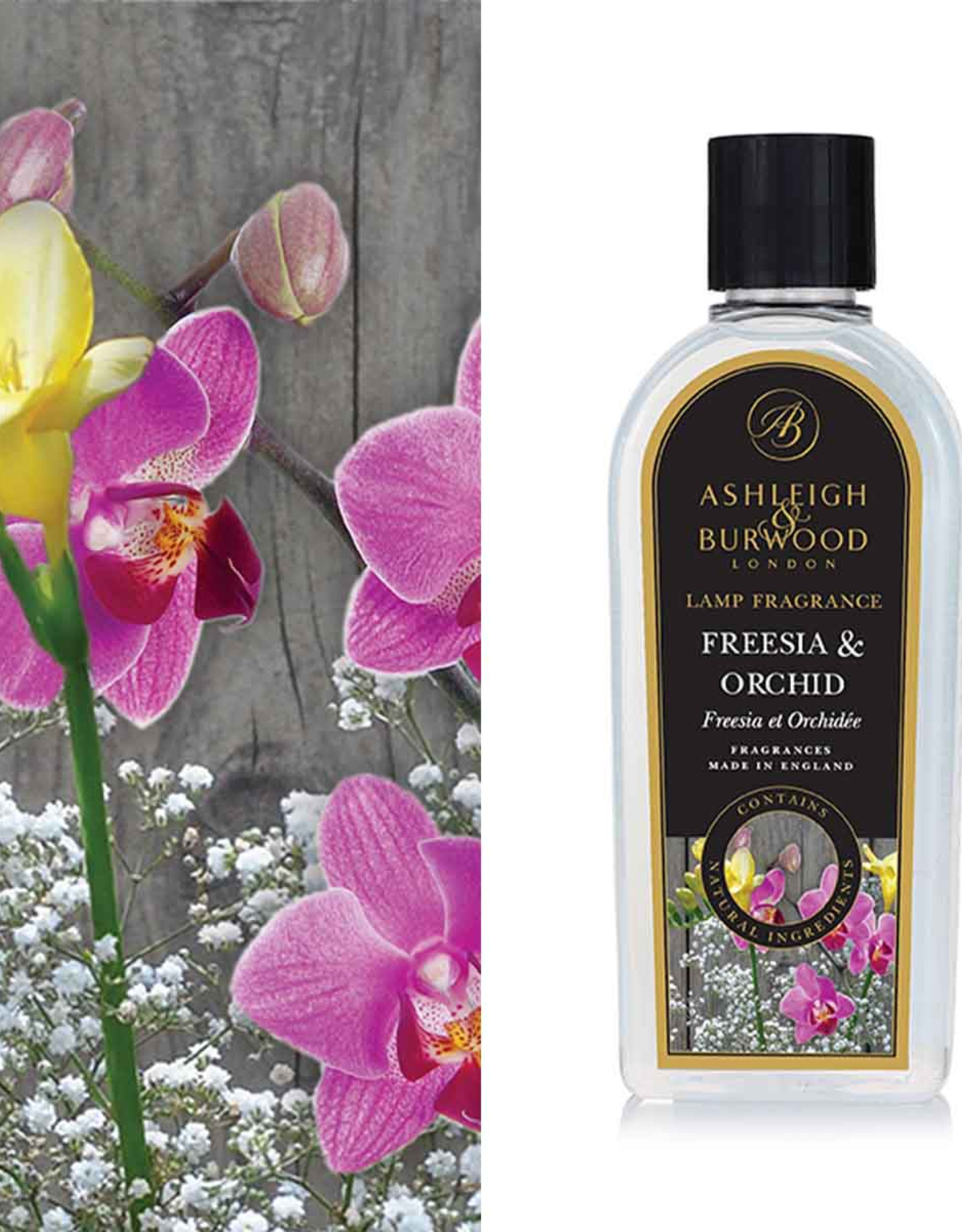 Ashleigh & Burwood Freesia & Orchid 250ml Geurlampolie - Ashleigh & Burwood