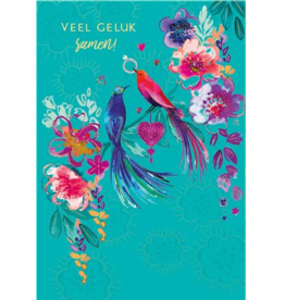 Veel Geluk Samen! - Wenskaart Clare Maddicott