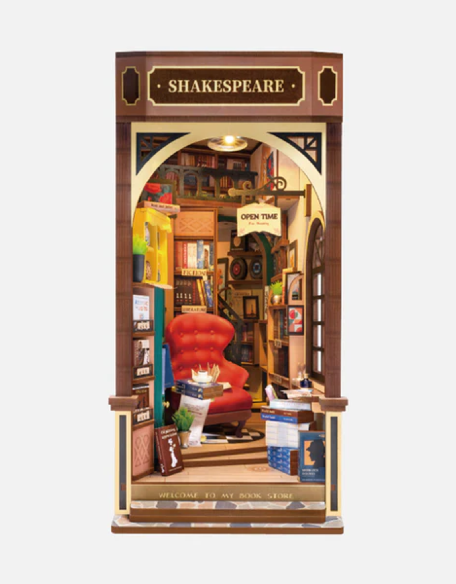 Rolife by Robotime Book Nook Shakespeare's Bookstore - Robotime