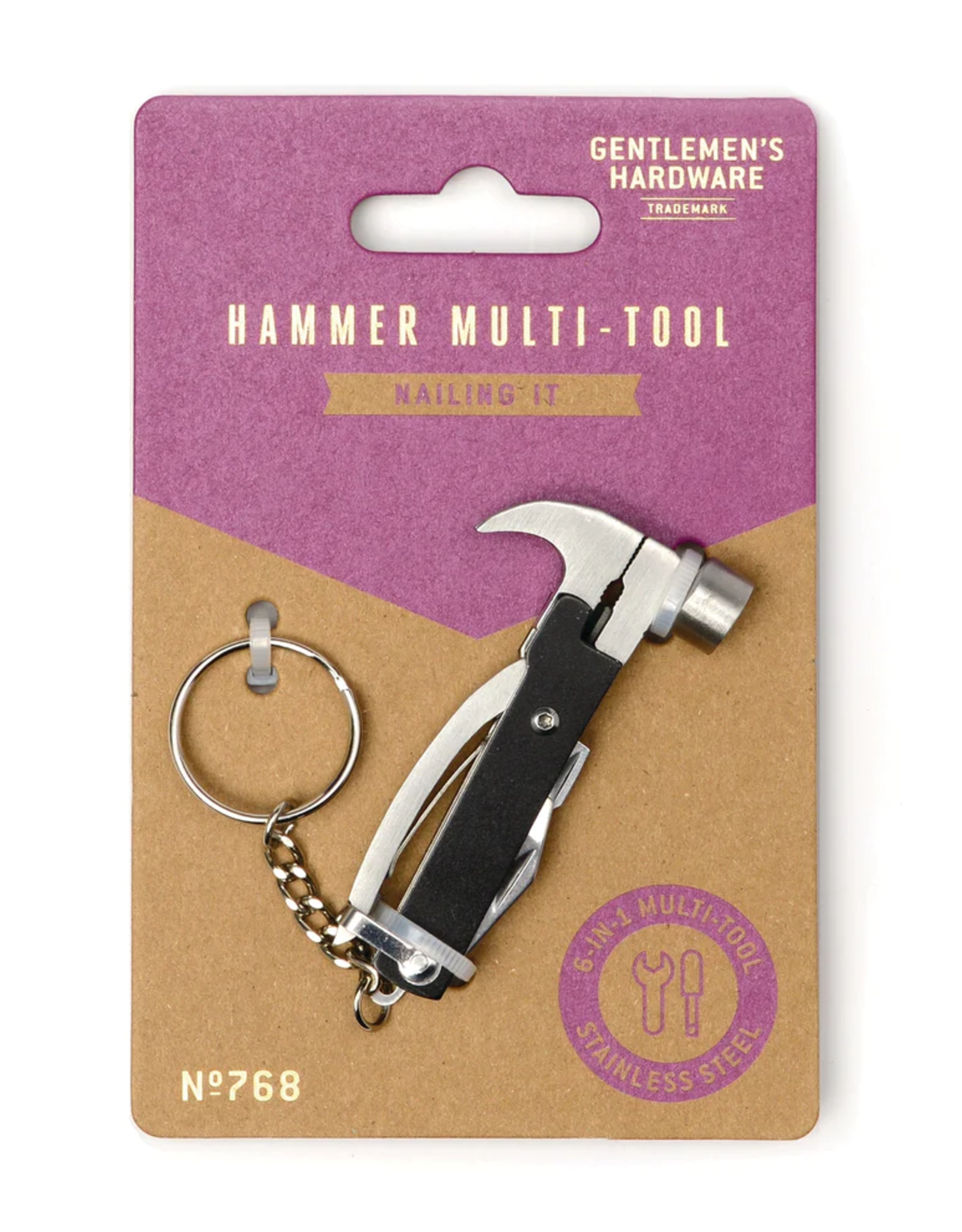 Gentlemens's Hardware Mini Hammer Multi-Tool - Gentlemen's Hardware