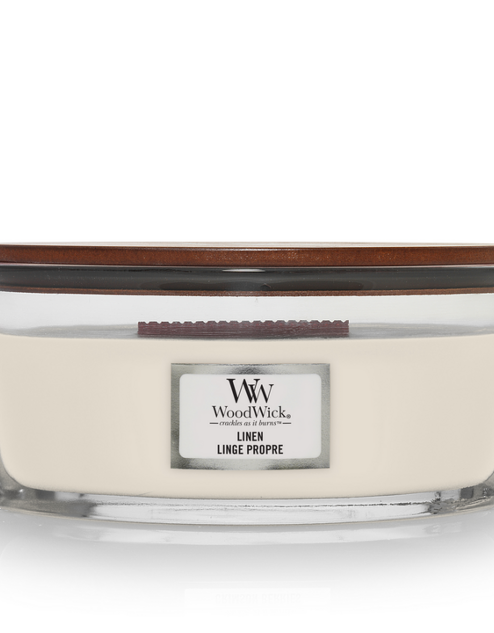 WoodWick Kaars WoodWick "Linen" Ellipse - WoodWick