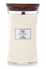 WoodWick Kaars WoodWick "Linen" Large - WoodWick WoodWick Kaars WoodWick "Linen" Large - WoodWick