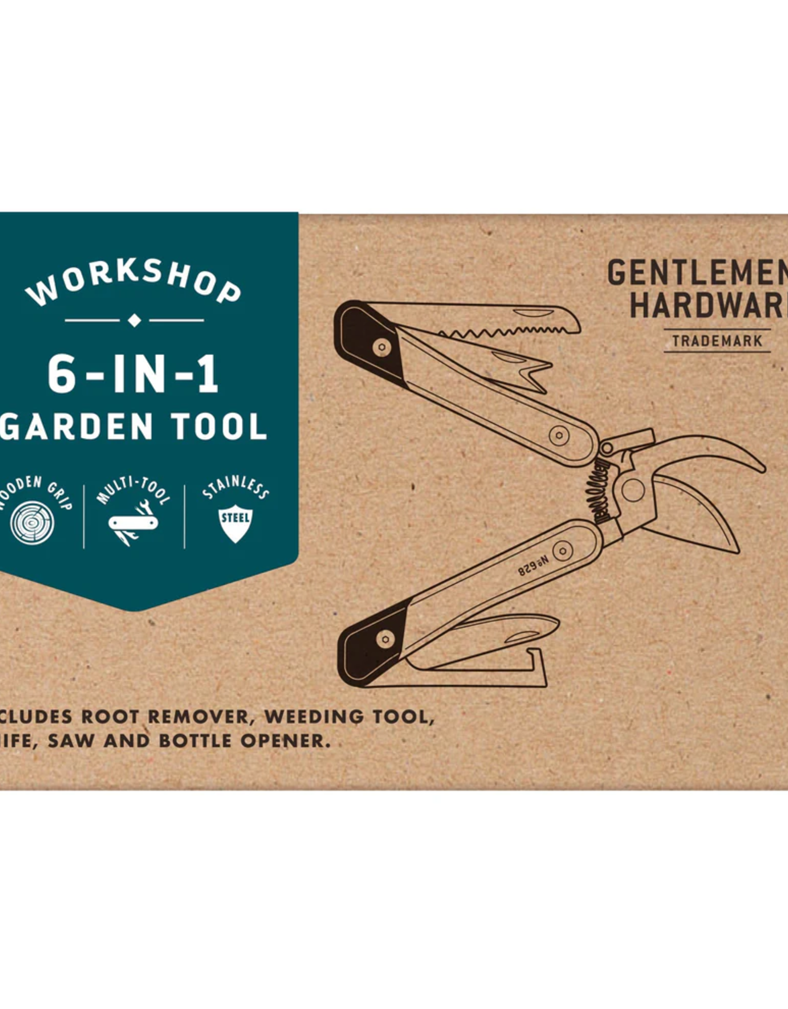 Gentlemens's Hardware Garden Multi Tool  6 in 1 - Gentlemen's Hardware