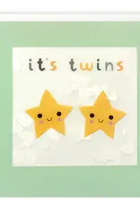 It's Twins - Wenskaart Paper Shakies