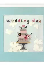 Wedding Day - Wenskaart Paper Shakies