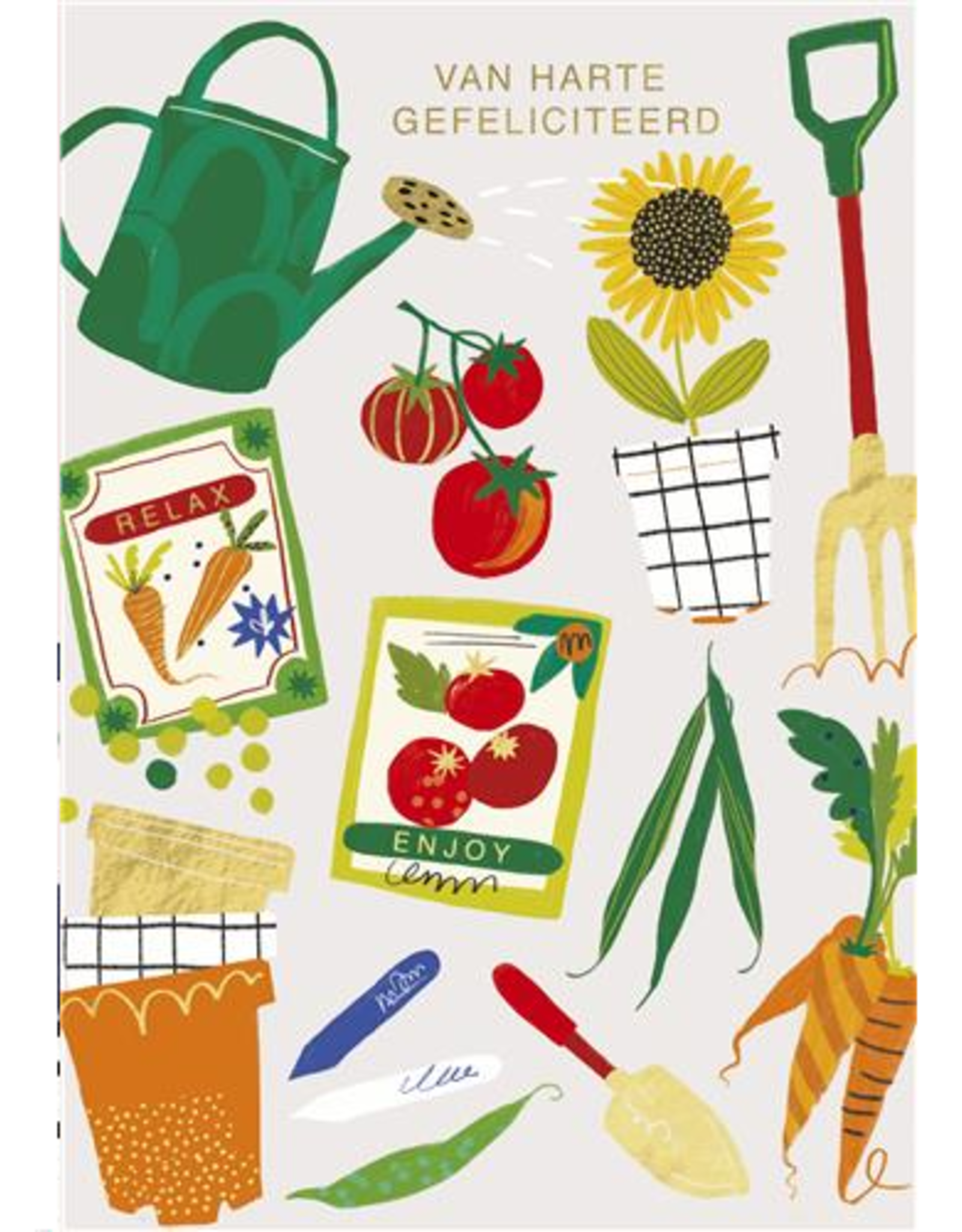 Van Harte Gefeliciteerd - Wenskaart Clare Maddicott