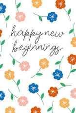 Happy new Beginnings - Wenskaart Liefs