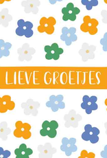 Lieve Groetjes - Wenskaart Liefs