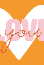 Love You - Wenskaart Liefs