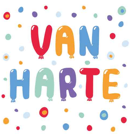 Van Harte - Wenskaart Liefs