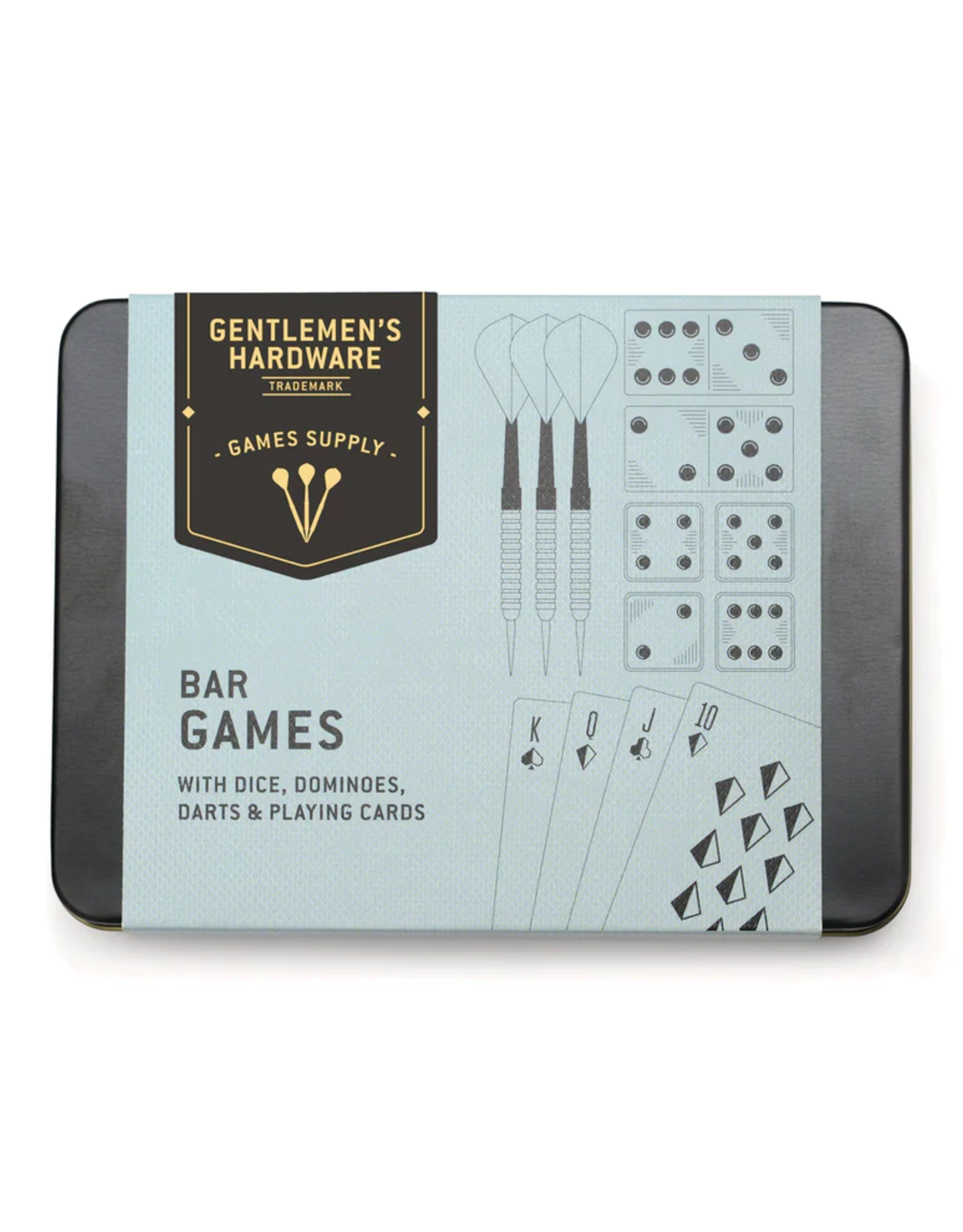 Gentlemens's Hardware Bar Games in Tin - Gentlemen's Hardware